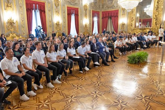 Roma - La carovana "Back Home" di Juppiter ospite da Sergio Mattarella