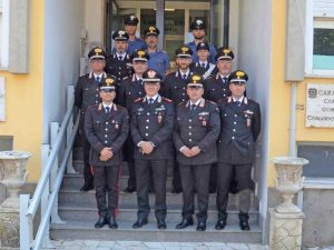 Il generale Cantoni a Tuscania