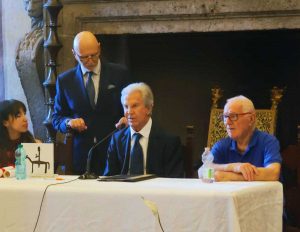 Caprarola - Un momento del Premio internazionale “Le cattedrali letterarie europee”