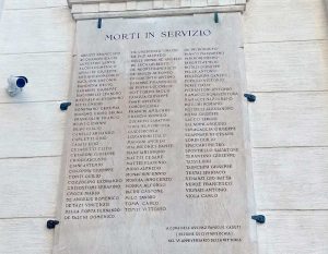 Civitavecchia - Una delle lapidi del Santuario della SS. Concezione