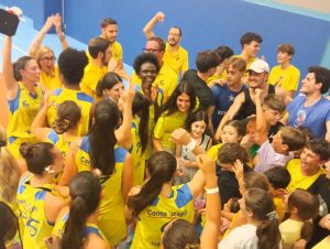 Sport - Pallacanestro femminile - Somus Muliris vince contro il Cus Cagliari e passa in A2