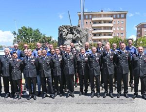 Viterbo - Il generale di corpo d’armata Aldo Iacobelli in visita al comando provinciale