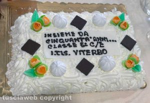La reunion della classe quinta C/e dell’Itis di Viterbo (anno scolastico 1974/75)