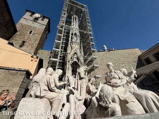 Macchina di Santa Rosa - Dies Natalis a San Sisto - L'assemblaggio