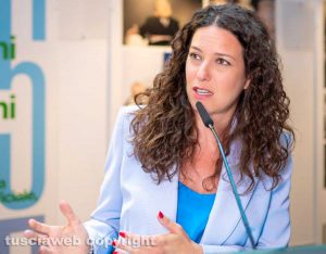 La vicepresidente dell’eurocamera Antonella Sberna