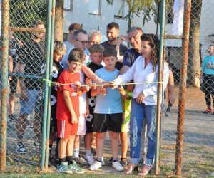 Viterbo - Inaugurazione campo a 5 a Santa Barbara