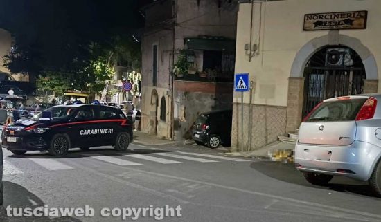 Omicidio di Fabrica di Roma – Il luogo dove è stata trovata morta la vittima - L'intervento dei carabinieri