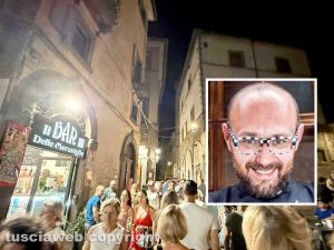 Viterbo - Calici Diffusi - Nel riquadro Paolo Bianchini