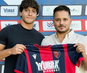 Sport - Calcio - Sorianese - Cristiano capati e il ds Moronti