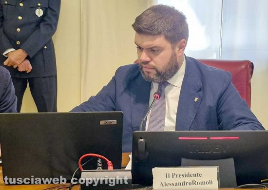 Alessandro Romoli, presidente della provincia