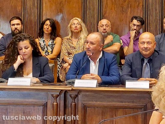 Chiara Frontini, Giulio Zelli Menegali, presidente della commissione Agricoltura e ambiente della regione Lazio, e Marco Nunzi, consigliere comunale