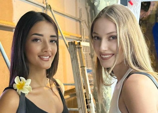 Miss Italia - Giorgia Elena Cubilete con Valentina Berardo