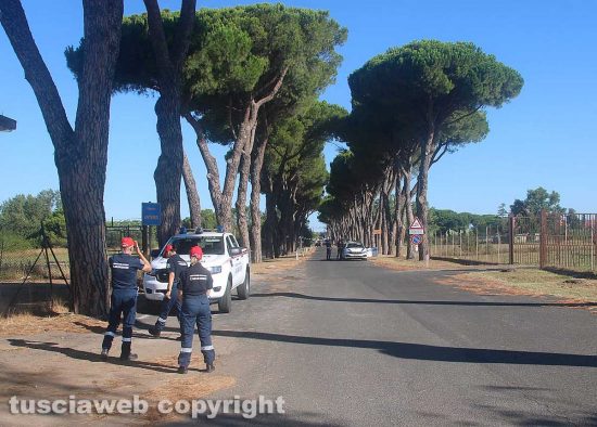 Viterbo - Disinnesco della bomba della seconda guerra mondiale all’aeroporto Fabbri