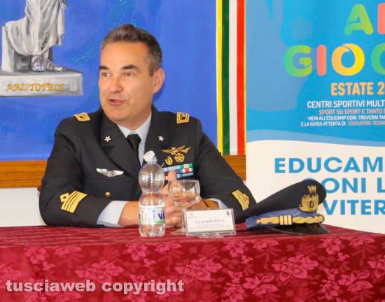 Il vice comandante della Scuola marescialli dell'aeronautica, Dario Ricci