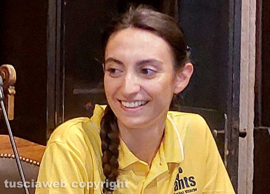 Federica Pasquali, capitana del Tuscia Basket Ants