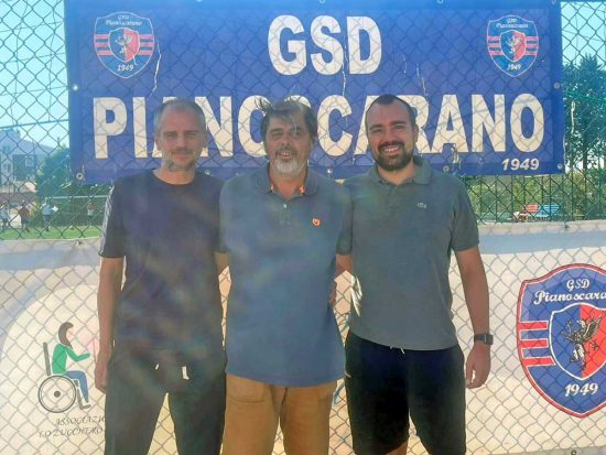 Calcio - La presentazione di Mauro Chiurazzi e Simone Vecchiarino al Pianoscarano
