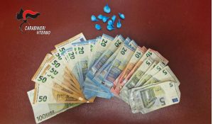 Carbognano - Carabinieri - Cocaina e soldi sequestrati