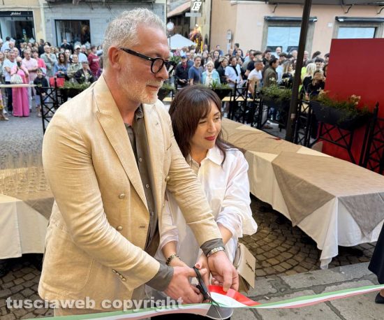 Viterbo - Inaugurazione dello Schenardino - Eleonora Bonucci e Andrea Serinelli 