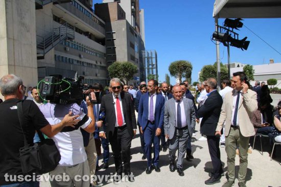 Viterbo - Ospedale Santa Rosa - Inaugurazione del nuovo pronto soccorso