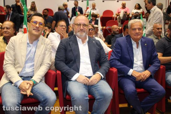 Viterbo - Congresso comunale Forza Italia - Micci, Buzzi e Arena