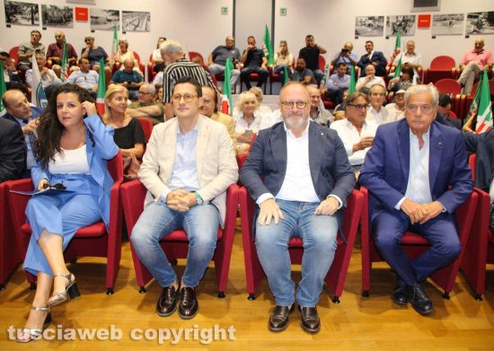 Viterbo - Congresso comunale Forza Italia - Frontini, Micci, Buzzi e Arena