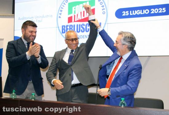 Viterbo - Fabrizio Purchiaroni eletto segretario comunale Forza Italia