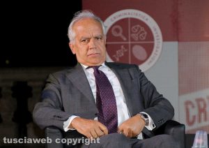 Viterbo - Il ministro dell'Interno Matteo Piantedosi