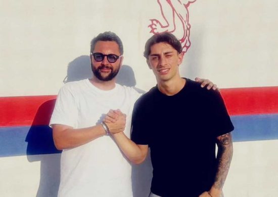 Sport - Calcio - Il ds Baggiani presenta l'attaccante Cuccioletta