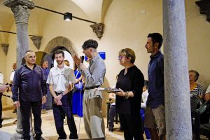 Valentano - inaugurato il “Cortile D’Amore” della Rocca Farnese