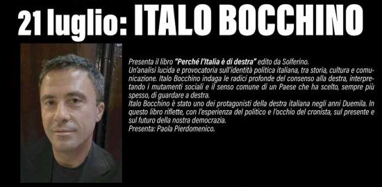Italo Bocchino a Ombre festival