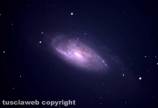 M 106, una galassia a spirale