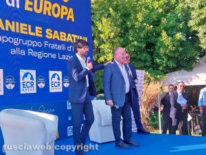 I consiglieri regionali Daniele Sabatini e Giulio Zelli Menegali