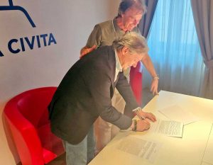 Bagnoregio - Firmato accordo tra Casa Civita e Museo Faina di Orvieto