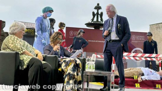 Unitus - Scena del crimine e Dna, la scienza in piazza - Vincenzo Cianchella