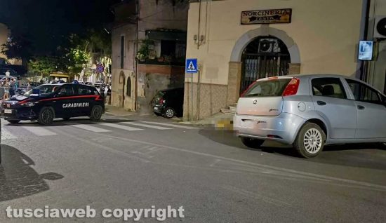 Fabrica di Roma – Il luogo dove è stata trovata morta la vittima - L'intervento dei carabinieri
