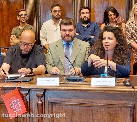 Paolo Bianchini, Alessandro Romoli e Chiara Frontini