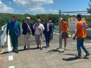 Riaperto il ponte dell'Abbadia