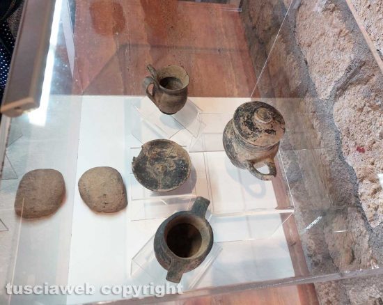 Tuscania - Sasso Pinzuto - I reperti