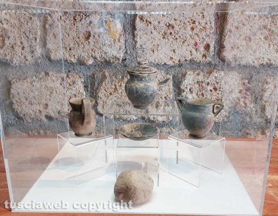 Tuscania - Sasso Pinzuto - I reperti