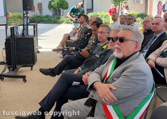Viterbo - Ospedale Santa Rosa - Antoniozzi e la altre autorità