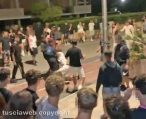 Tarquinia - La rissa al lido