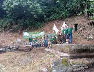 La sezione comunale Federcaccia di Montefiascone al fontanile di Roiano