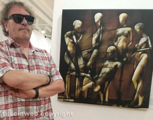 Ivano Liberati e l'opera “Mannequins”