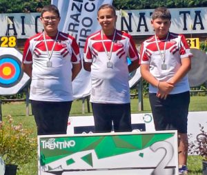 Argento per gli Arcieri delle Due Torri ai Campionati Italiani Targa