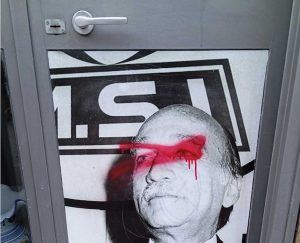 Oriolo Romano - Vandalizzata la sede FdI