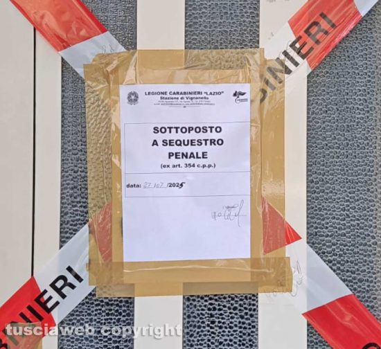 Fabrica di Roma - Appartamento sotto sequestro in via San Rocco