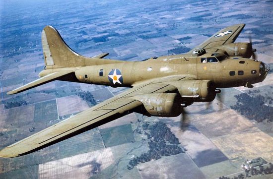 Un B-17 in volo