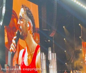 Roma - Il concerto di Marco Mengoni allo stadio Olimpico