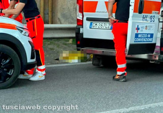 Capranica - Falciata e uccisa da un'auto