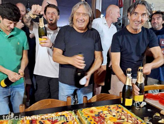 Il compleanno di Gianni Cenciarelli, Lorenzo Moneti e Paolo Moneti